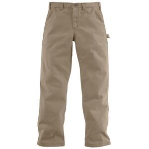 Carhartt Pants Mens Small 32x30 Relaxed Fit Twill Utility Workwear Cargo Beige